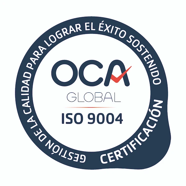 Certificación ISO 9004, Gestión de la Calidad para Lograr el Éxito Sostenido, OCA Global